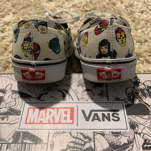 VANS x MARVEL Low Lace Up Sneaker. Mens Sz. 9 Multicolor 134171001 pre-owned - Picture 6 of 9